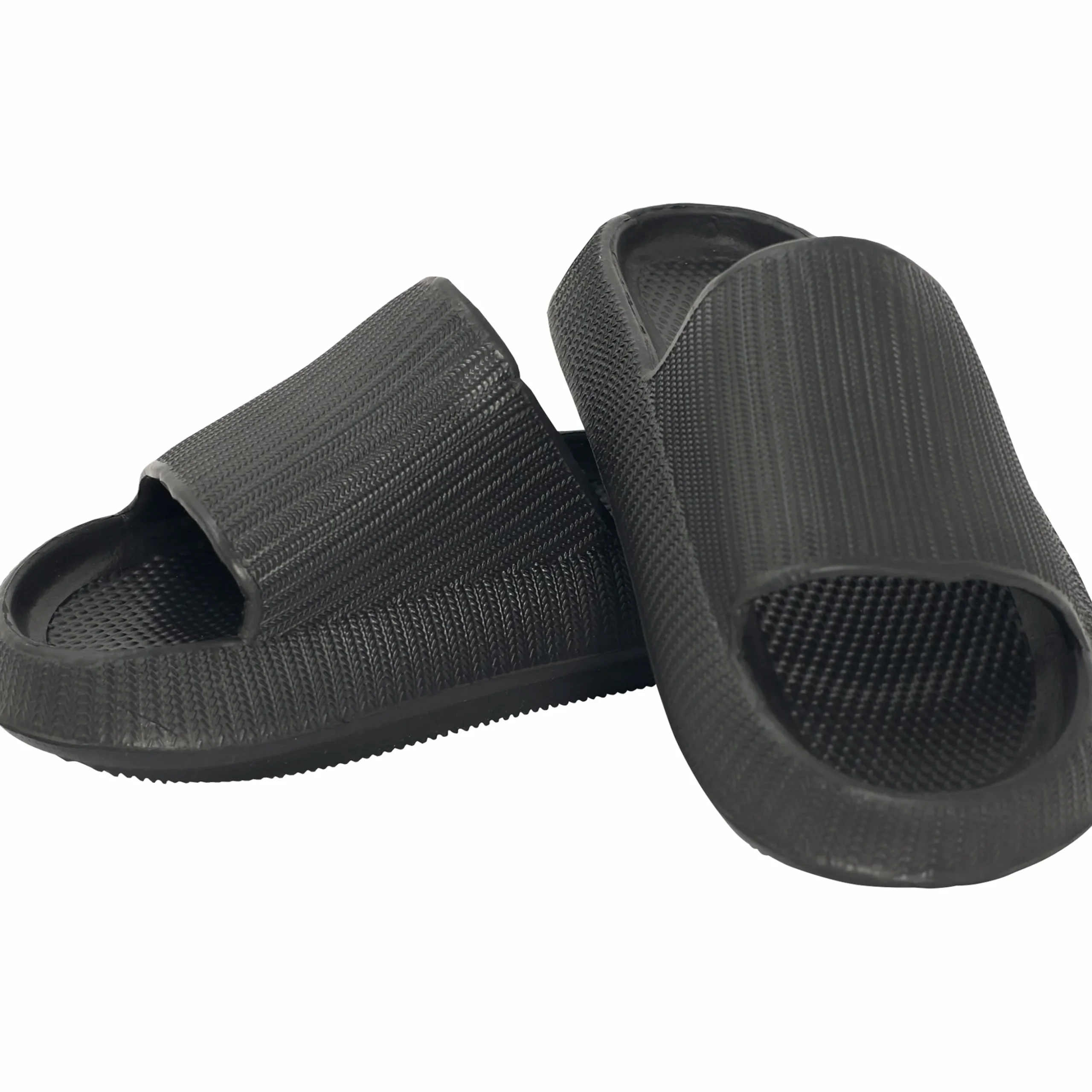 Lättviktstofflor G1880 Recovery Slippers Unisex Svart