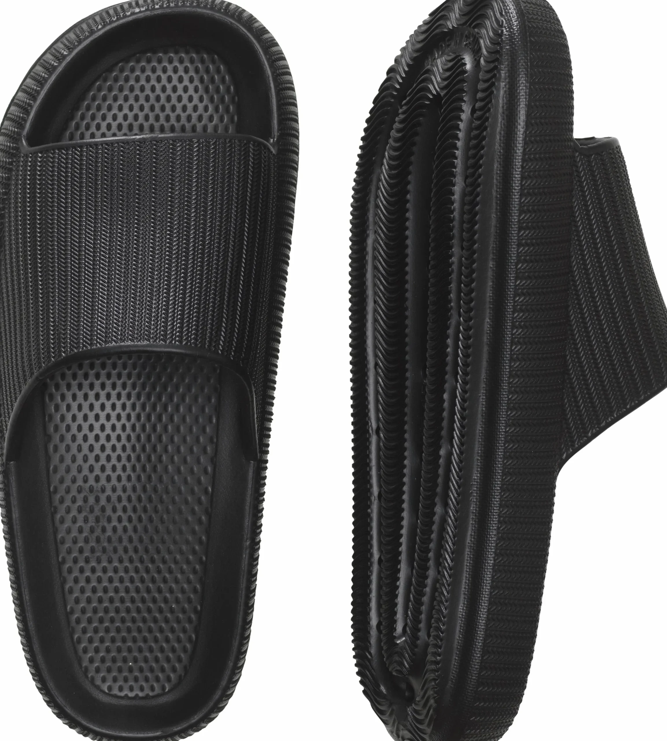 Lättviktstofflor G1880 Recovery Slippers Unisex Svart