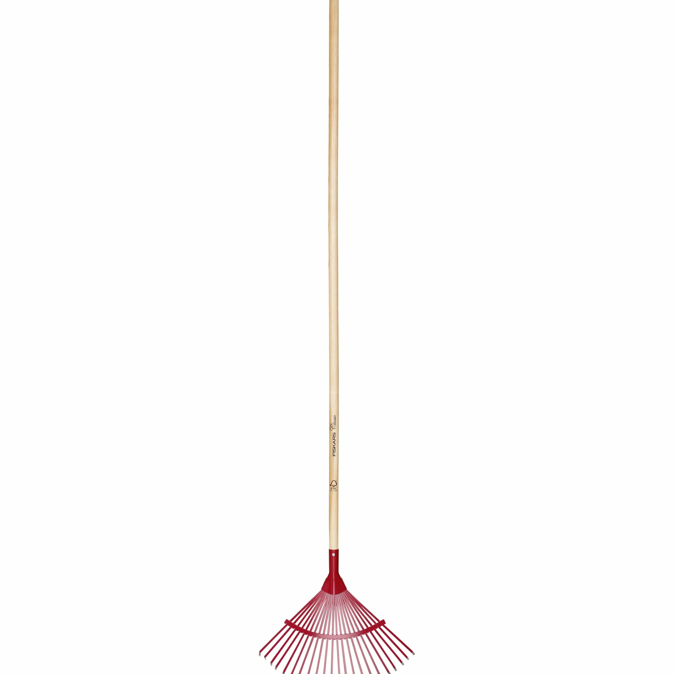 Lövräfsa Fiskars Classic 22FP stål/trä