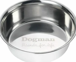 Matskål Dogman Heavy Rostfri Vit 270ml