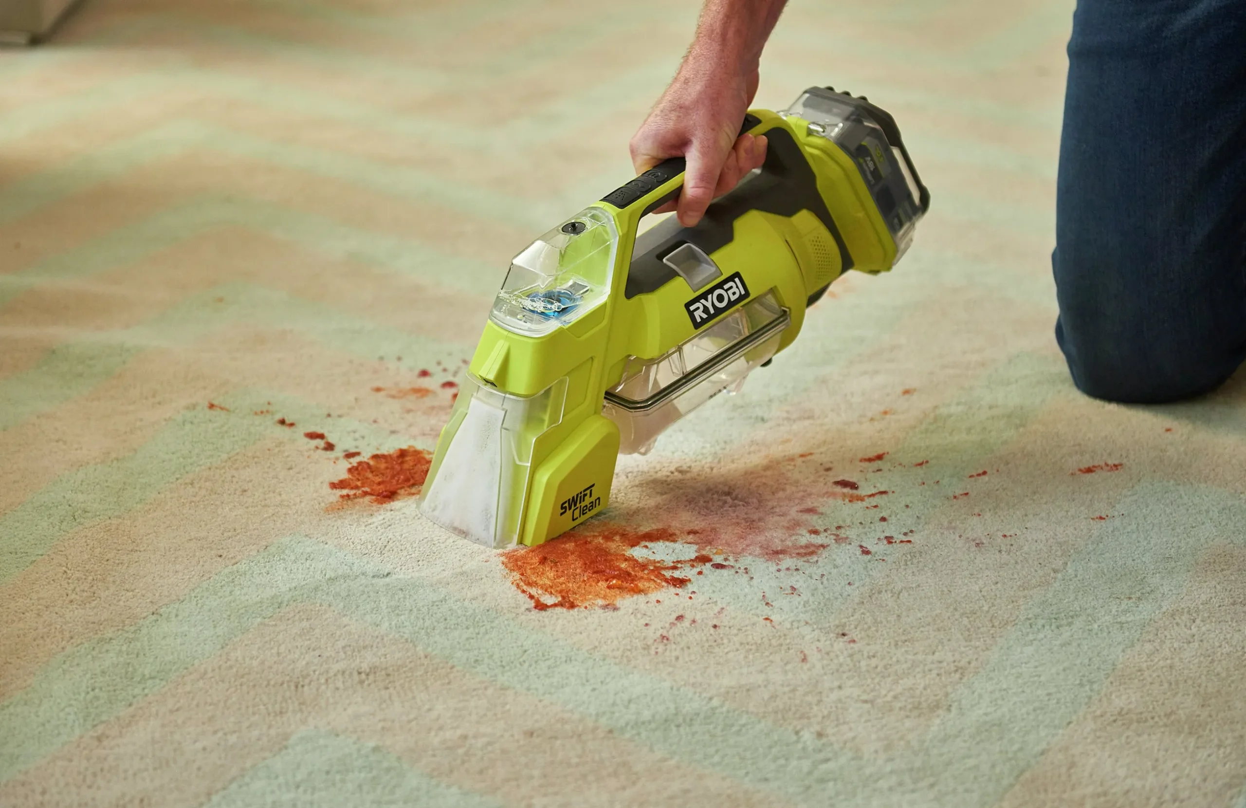 Matt- och textiltvätt Ryobi Swift Clean RDC18-0 ex. batteri