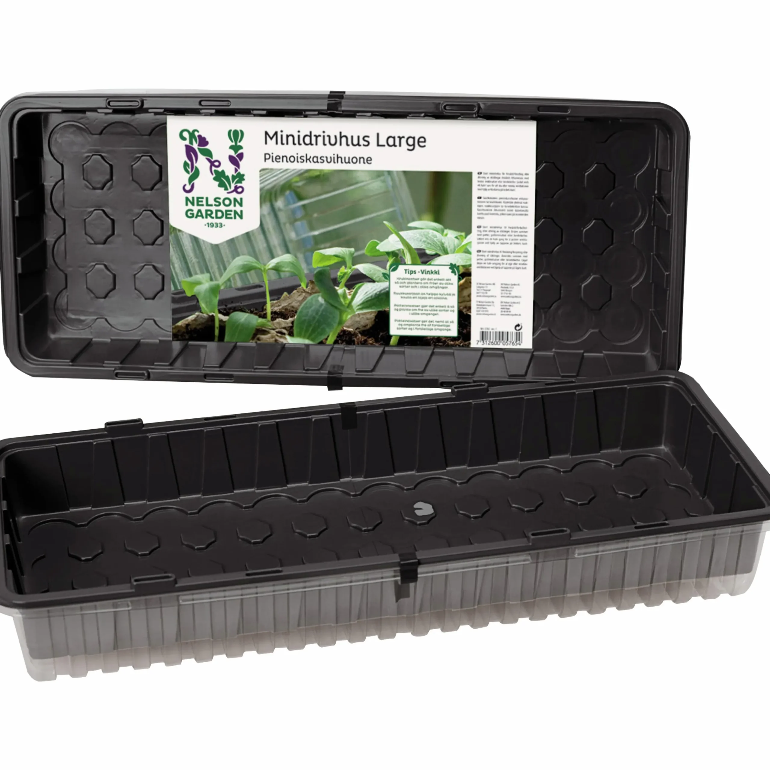 Minidrivhus Nelson Garden Large 57x24cm