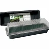 Minidrivhus Nelson Garden Window Svart 47x16cm