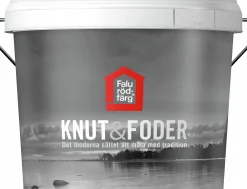 Målarfärg Falu Rödfärg Knut och Foder vit 3L