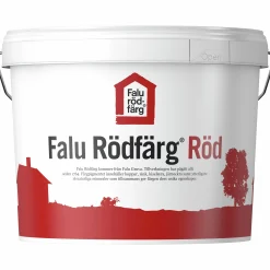 Målarfärg Falu Rödfärg röd 10L