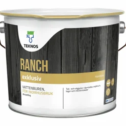 Målarfärg Teknos Ranch Exklusive vit/bas1 2,7L