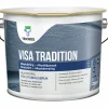 Målarfärg Teknos Visa Tradition vit Utomhus 3L