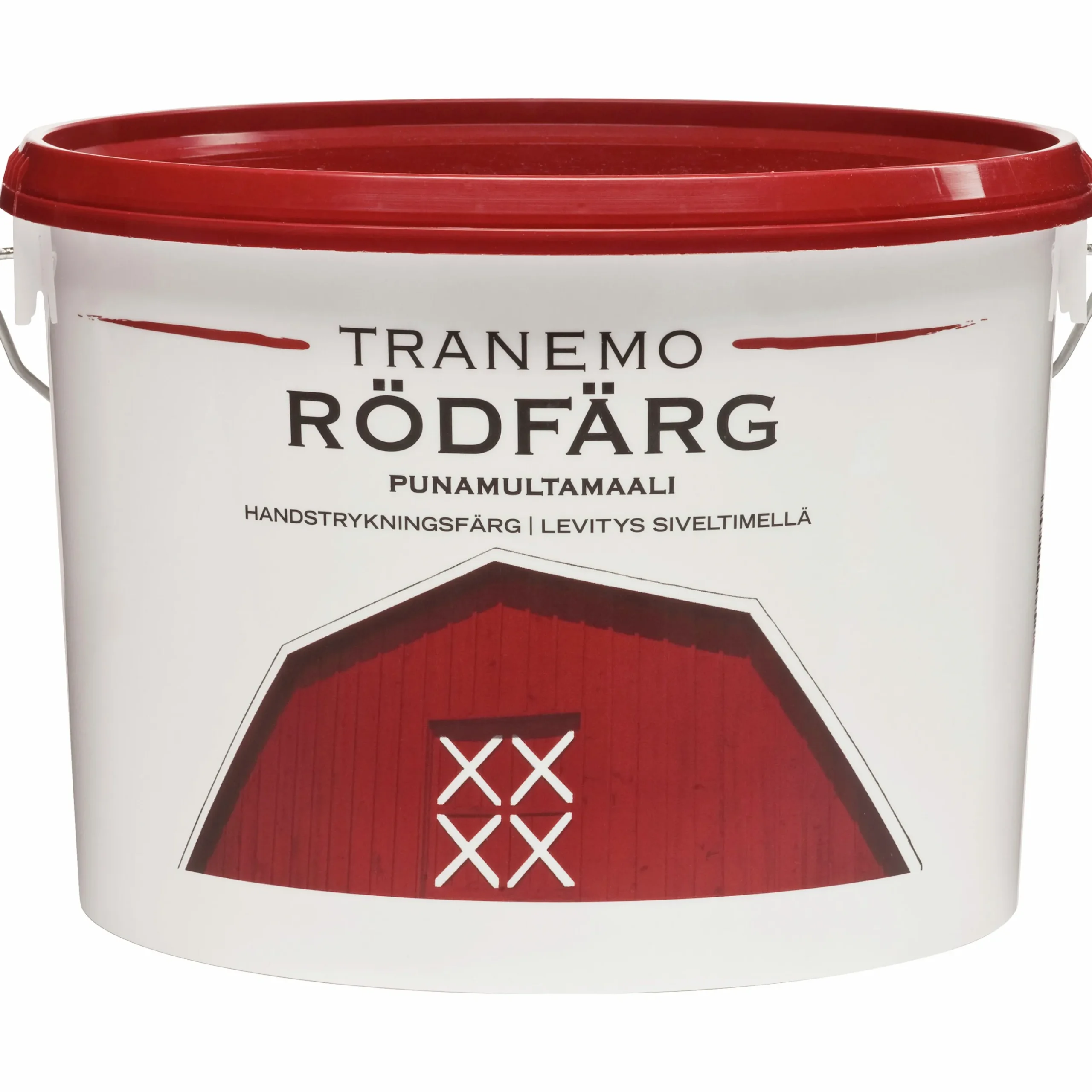 Målarfärg Tranemo Rödfärg röd 10L