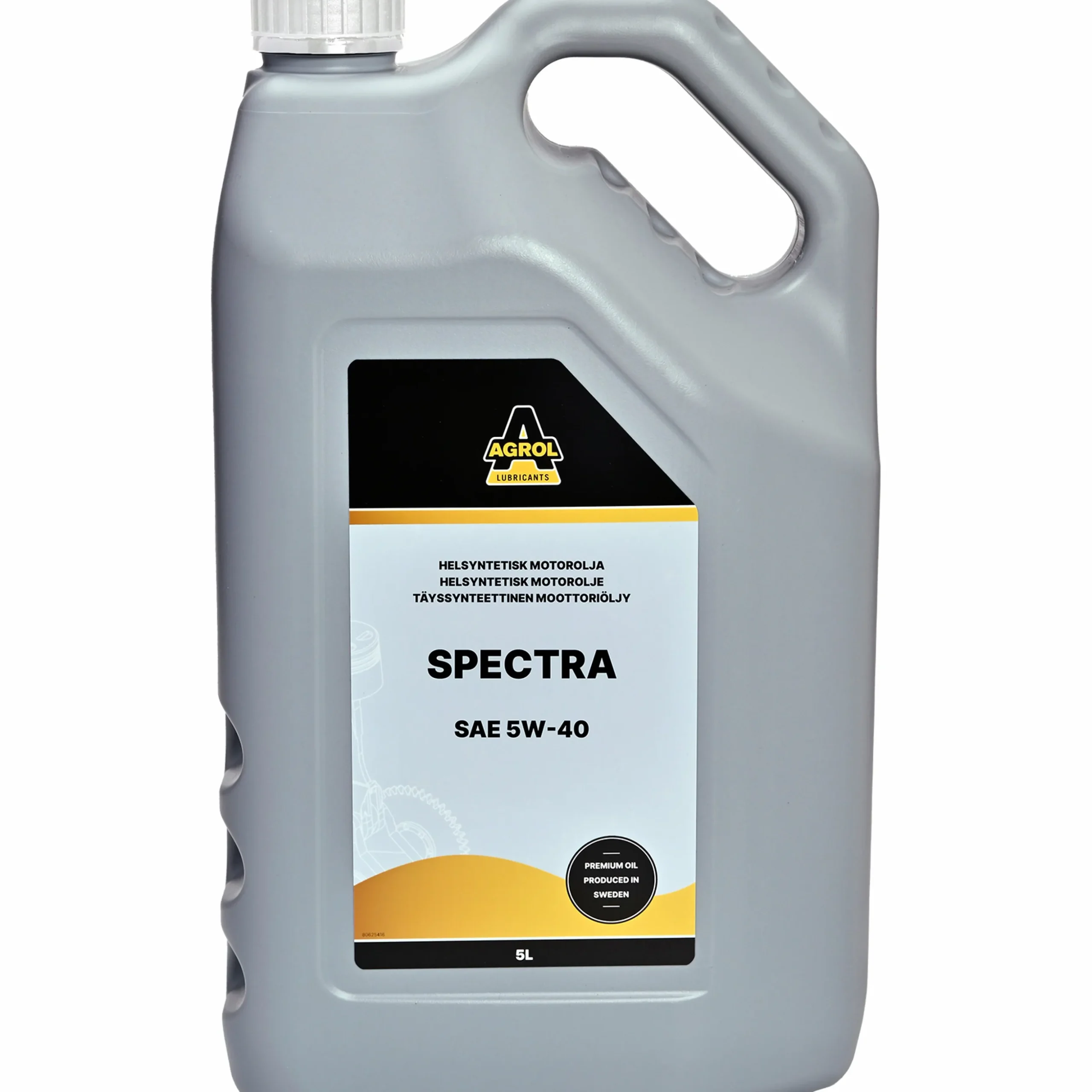 Motorolja Agrol Spectra Helsyntet 5W/40 5L
