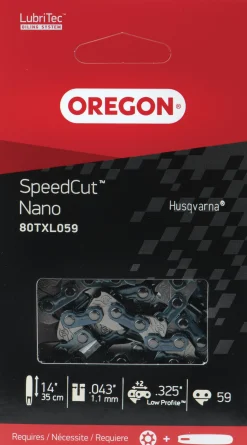 Motorsågskedja Oregon SpeedCut 80TXL 14" .0325" 1,1mm 59dl
