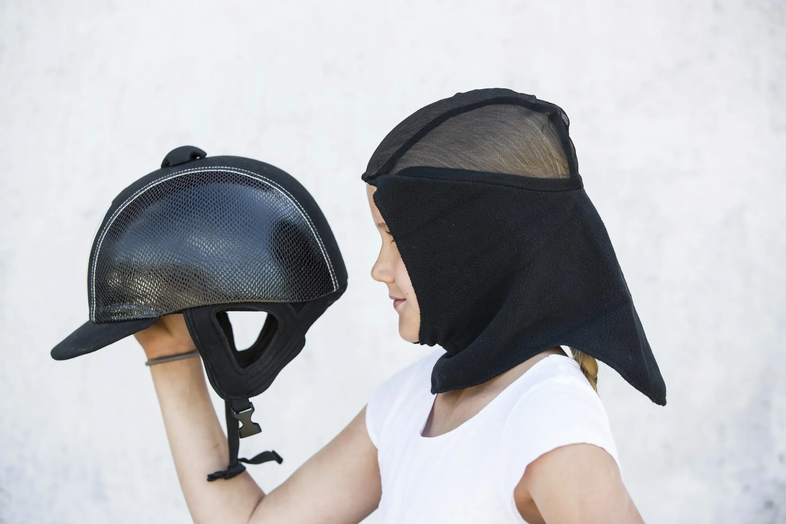 Mössa Hansbo Sport Hettan Fleece Svart Junior
