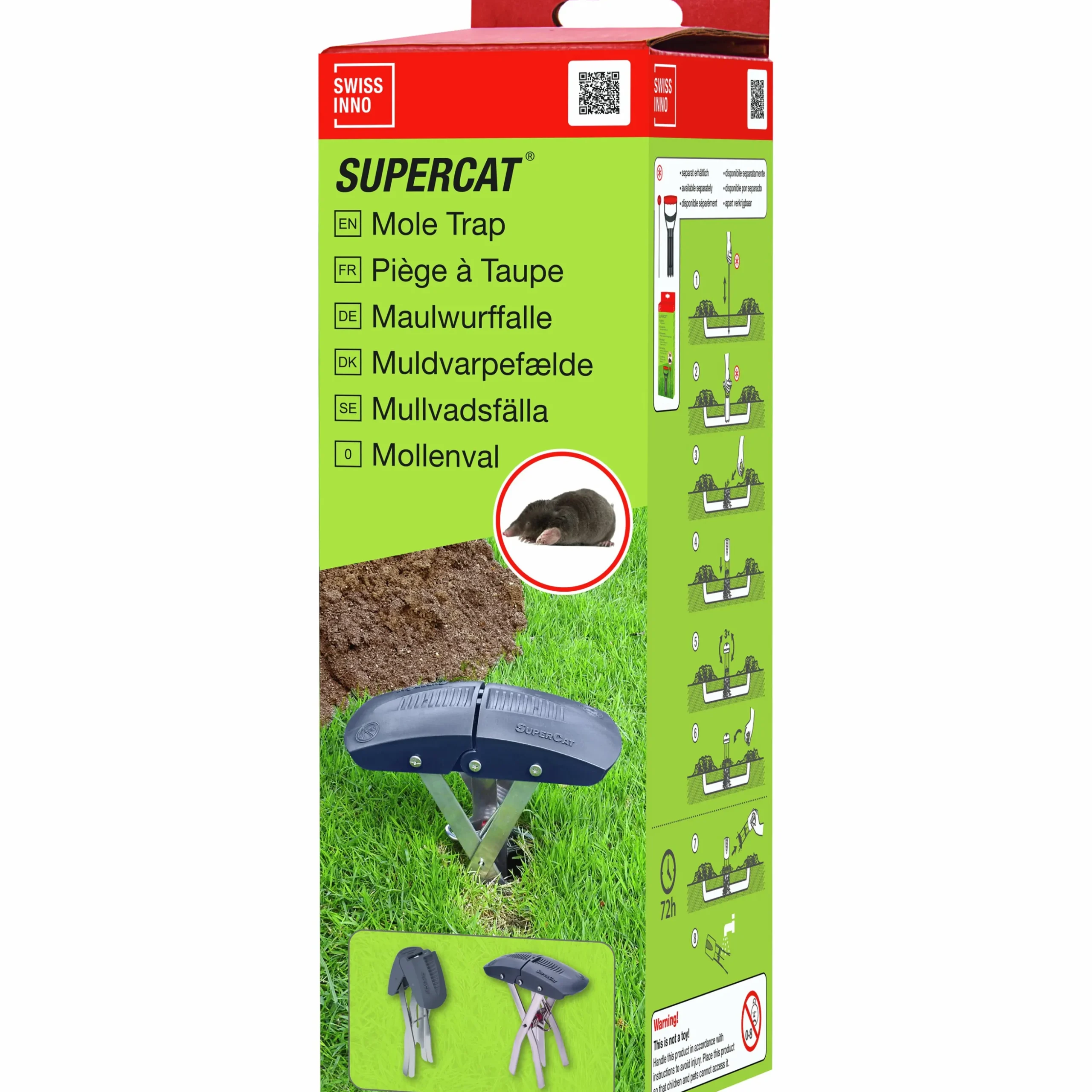 Mullvadsfälla Swissinno SuperCat