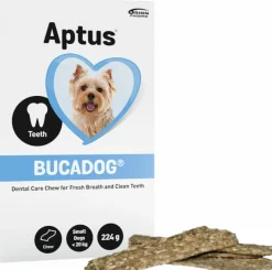 Munhygien Aptus Bucadog Tuggbitar S 224g 28-p