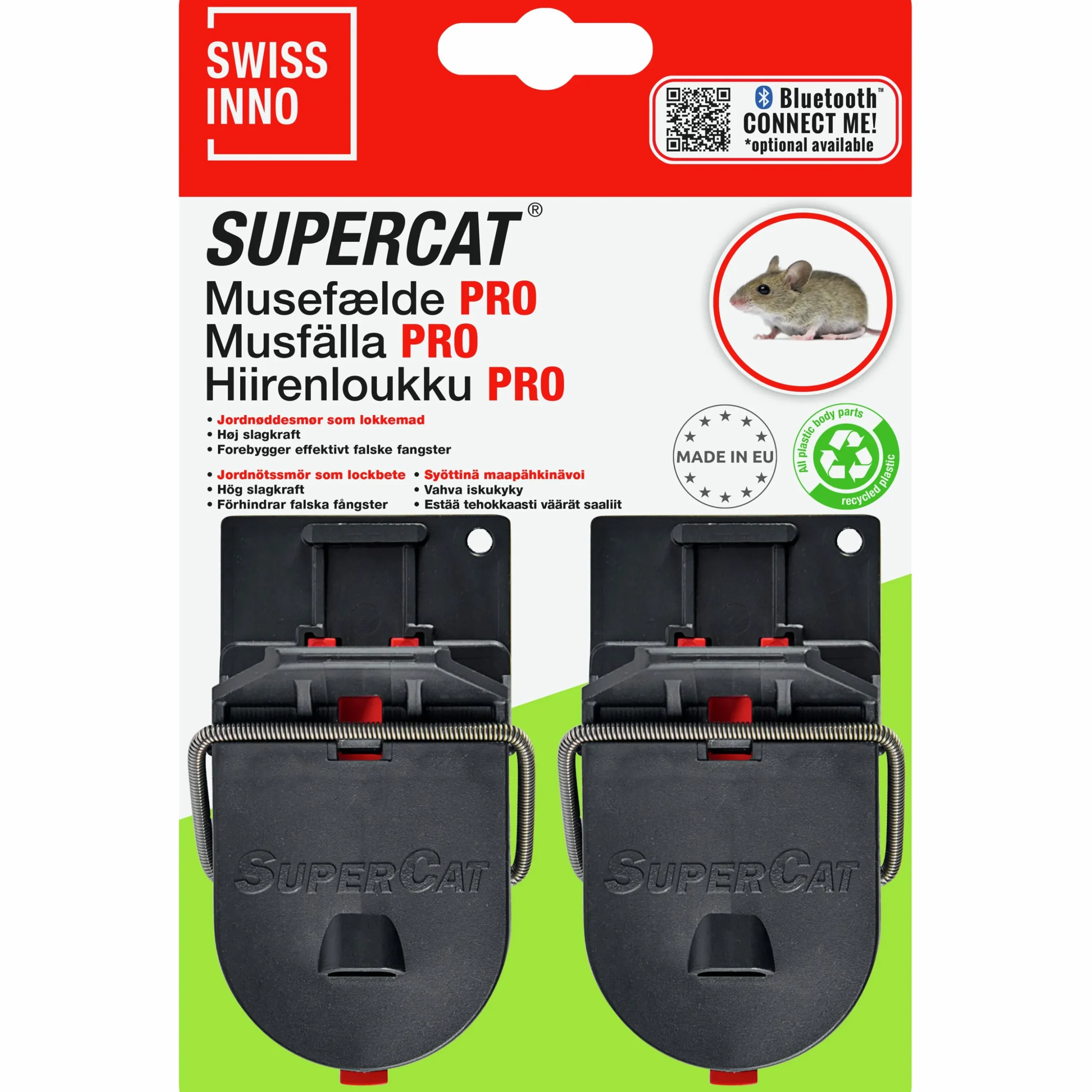 Musfälla Swissinno SuperCat Pro 2-p