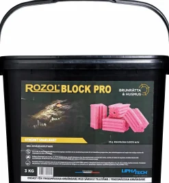 Musgift & Råttgift Rozol Block 3kg