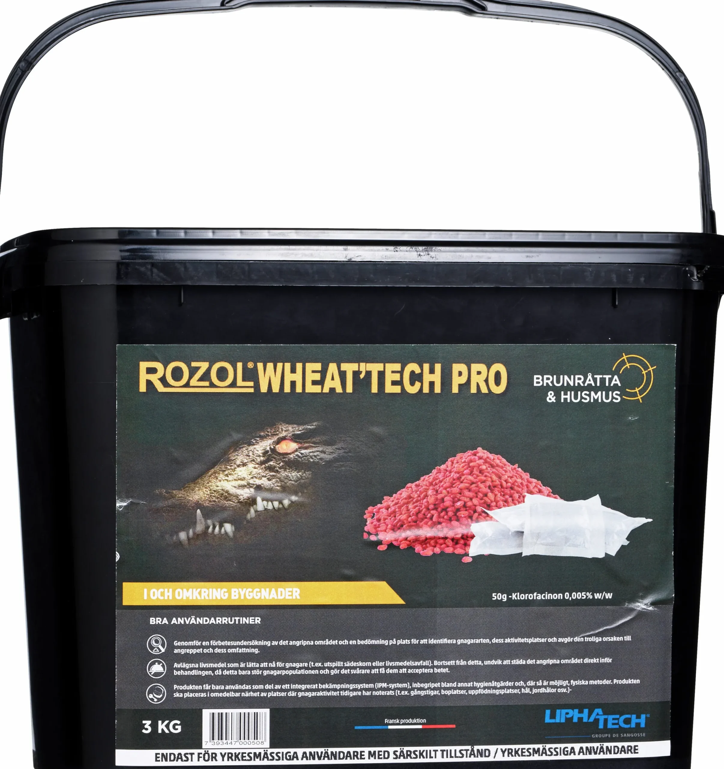 Musgift & Råttgift Rozol Korn 3kg