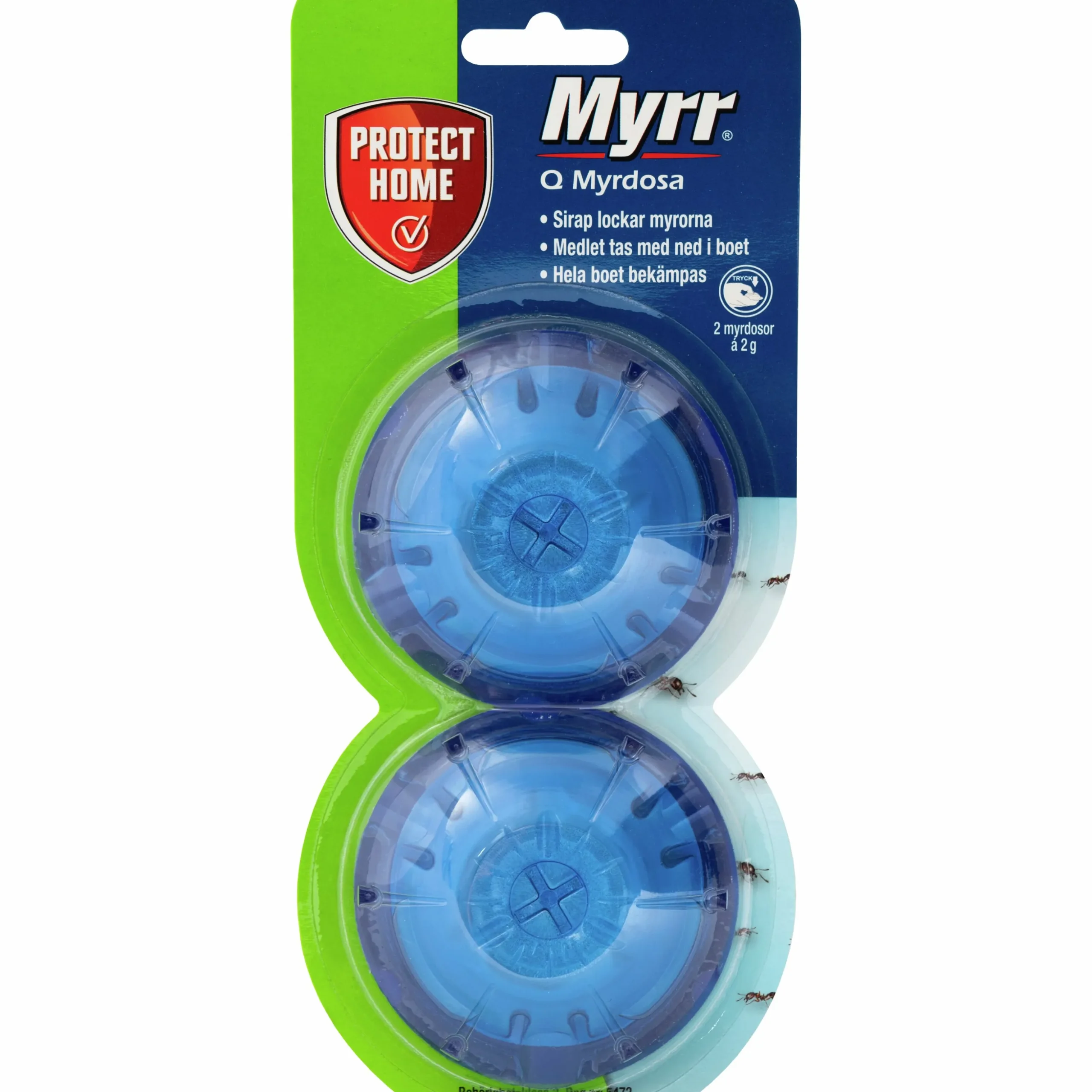 Myrmedel Myrr Myrdosa 2-p