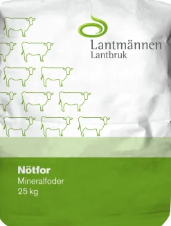 Nötfoder Lantmännen Mineralfoder Effekt Optimal 25kg