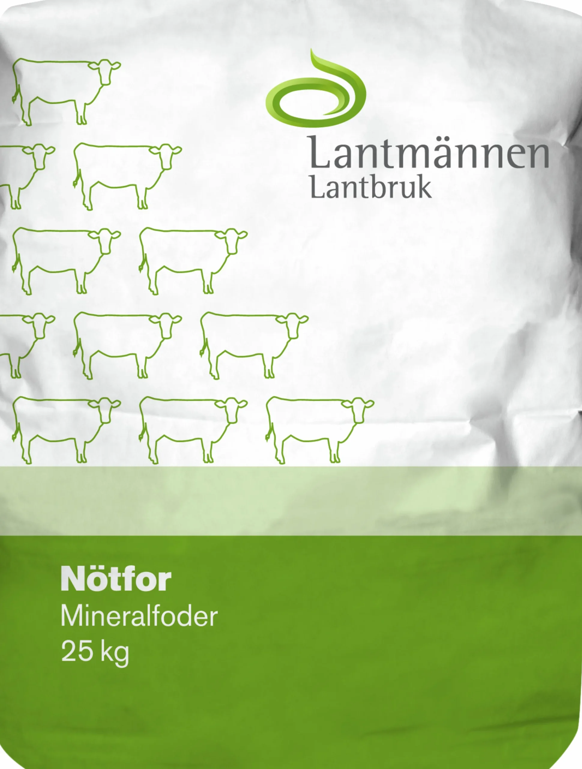 Nötfoder Lantmännen Mineralfoder Effekt Optimal 25kg
