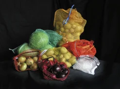Nätsäck Leno för lök/rotfrukter brons 50kg/st