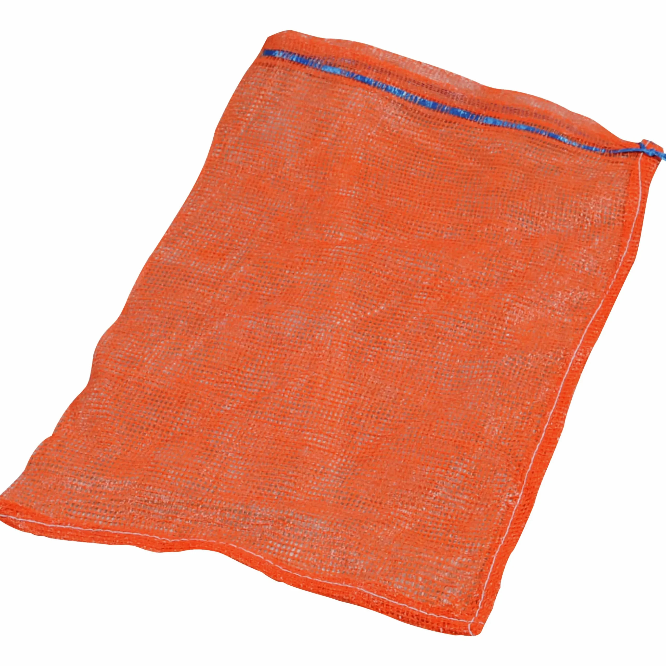 Nätsäck Leno för lök/rotfrukter orange 25kg/st