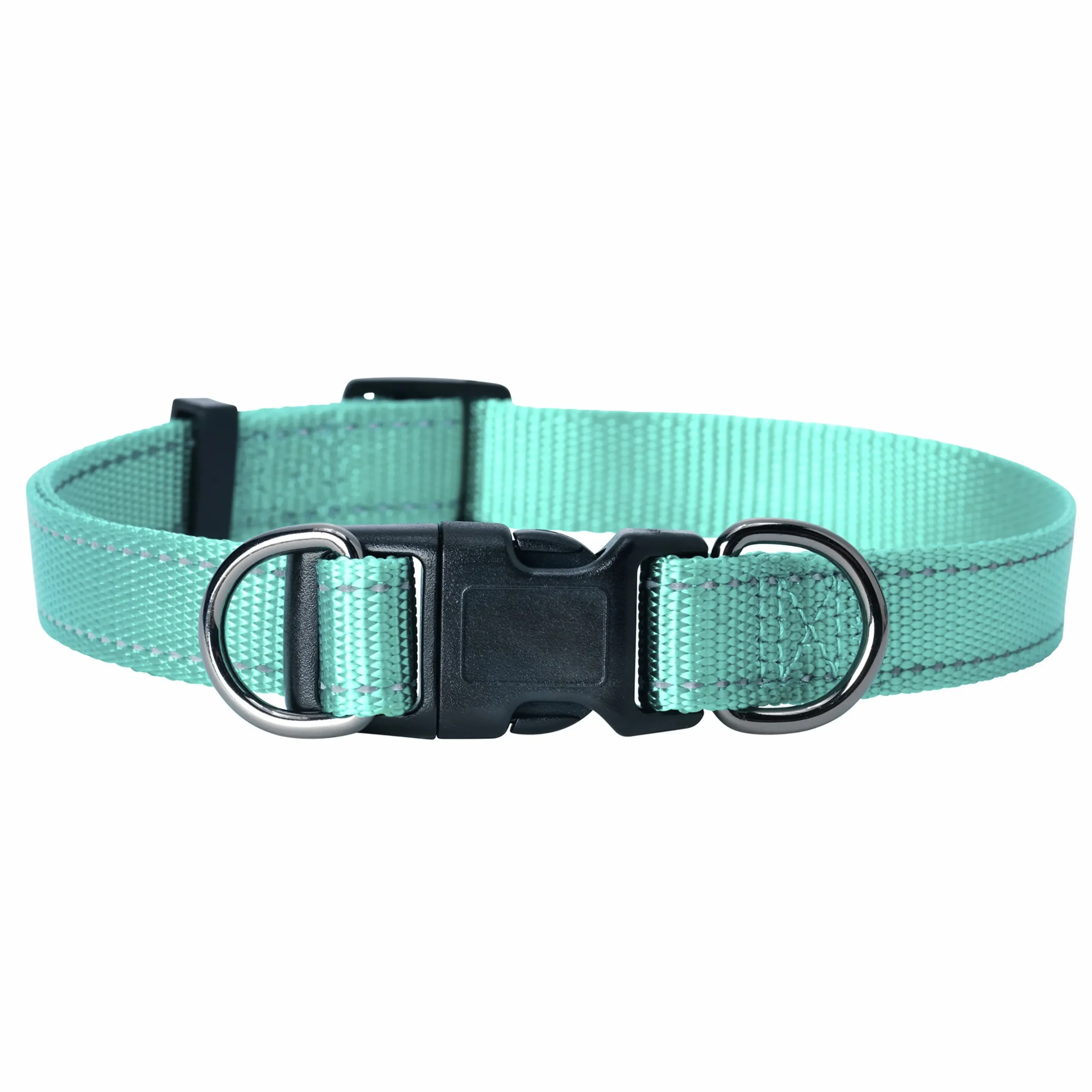 Nylonhalsband Dogman Iris Ställbar Turkos