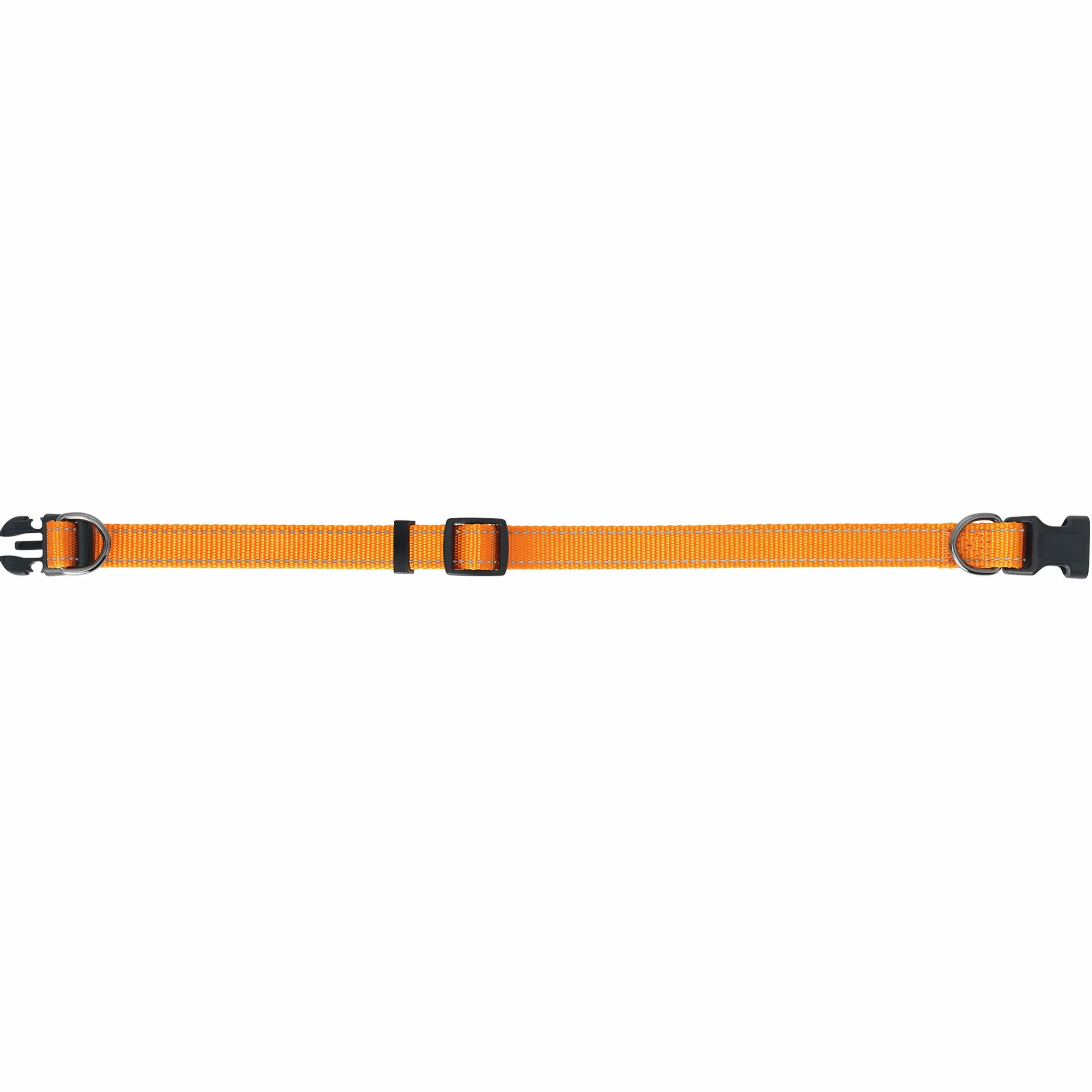 Nylonhalsband Dogman Iris Ställbar Orange