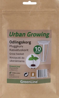 Odlingskorg Greenline Urban Growing Hydroponisk odling 10-p