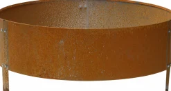 Odlingskrage Ventura Rund Råjärn/Rostar 60cm