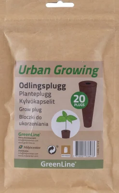 Odlingsplugg Greenline Urban Growing Hydropinsk odling 20-p