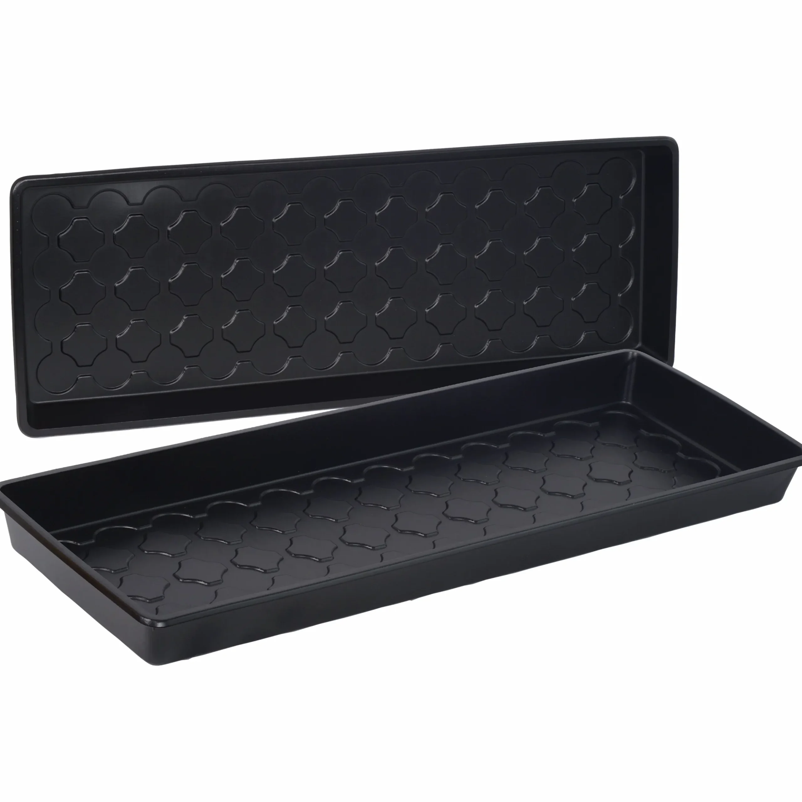 Odlingstråg Nelson Garden Solid Svart 26x68cm
