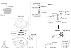 Packning Suevia till modell 43A