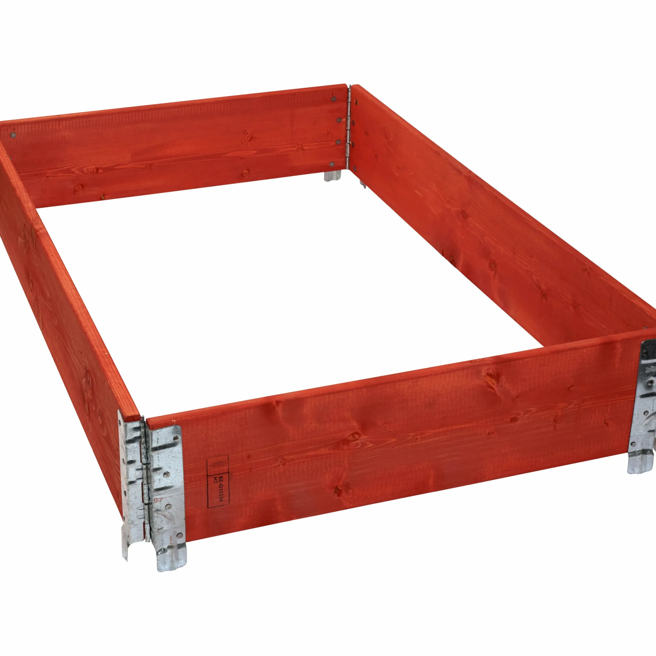 Pallkrage Derome Faluröd 120x80cm Helpallsformat
