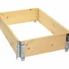Pallkrage Derome Natur 60x80cm Halvpallsformat