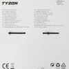 Pannlampa Millarco Tyzon uppladdningsbar LED med sensor