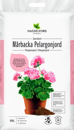 Pelargonjord Hasselfors 15L