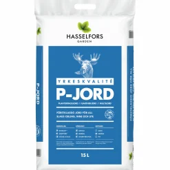 P-Jord Planteringsjord Hasselfors 15L