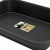 Planteringsbricka Ventura Svart 58,5x42x11,5cm