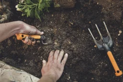 Planteringsspade Fiskars Premium smal