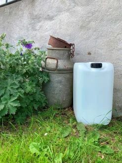 Plastdunk Keba livsmedelsgodkänd HDPE inkl lock