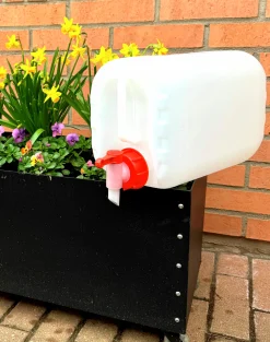 Plastdunk Keba livsmedelsgodkänd HDPE inkl lock