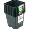 Plastkruka Nelson Garden Fyrkantig 11cm 10-p