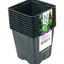 Plastkruka Nelson Garden Fyrkantig 11cm 10-p