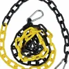 Plastkätting Hansbo Sport svart/gul 2m