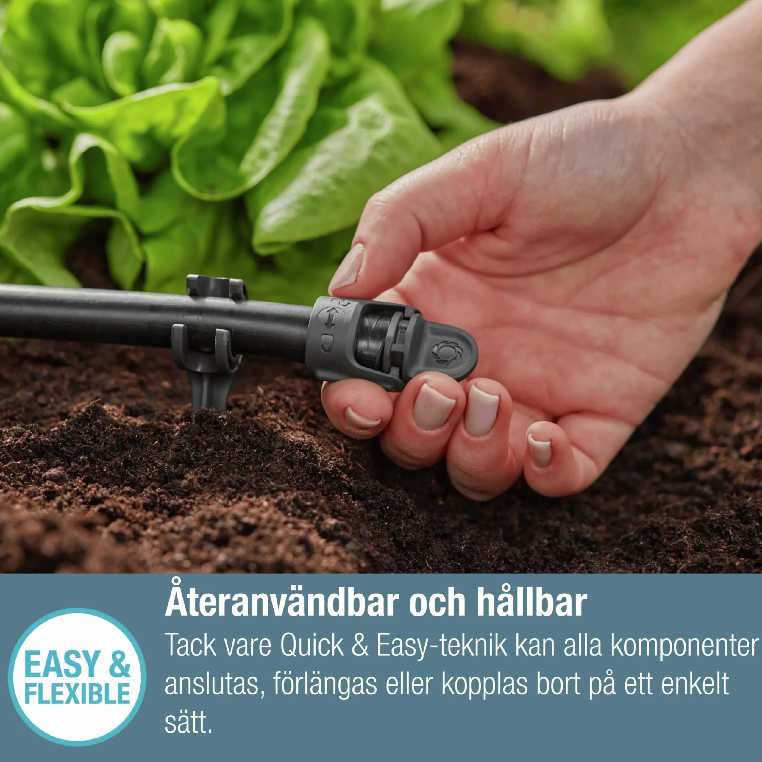 Plugg Gardena MicroDrip 1/2" 5-p