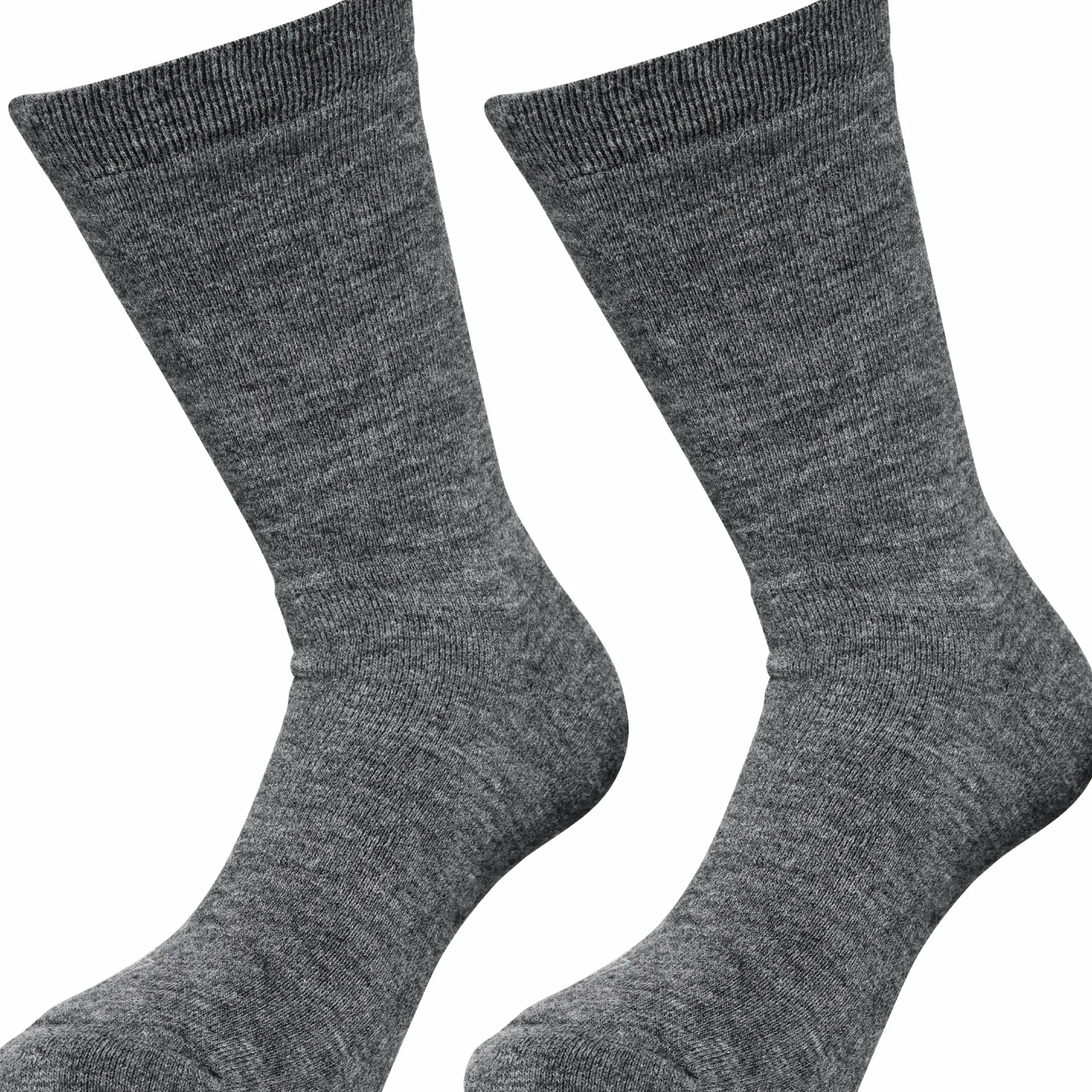 Polarsockor G1880 med Ull 37/40 Svart/Grå 2-p