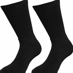 Polarsockor G1880 med Ull 40/45 Svart/Grå 2-p