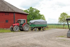 Presenning Granngården Silver/Svart 200g/m² 3x4m