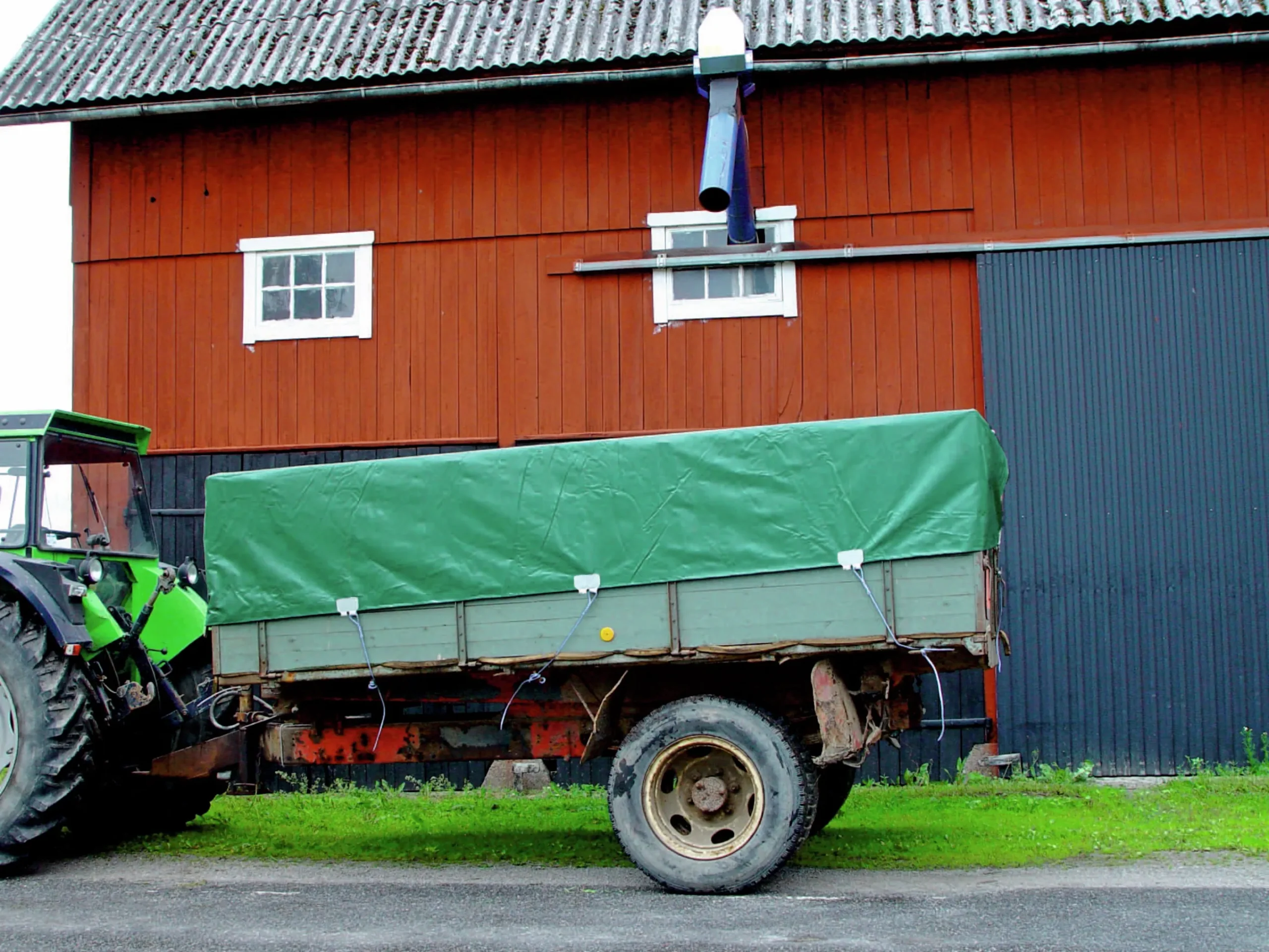 Presenning Jensen Protect Grön 600g/m² 3,5x5m