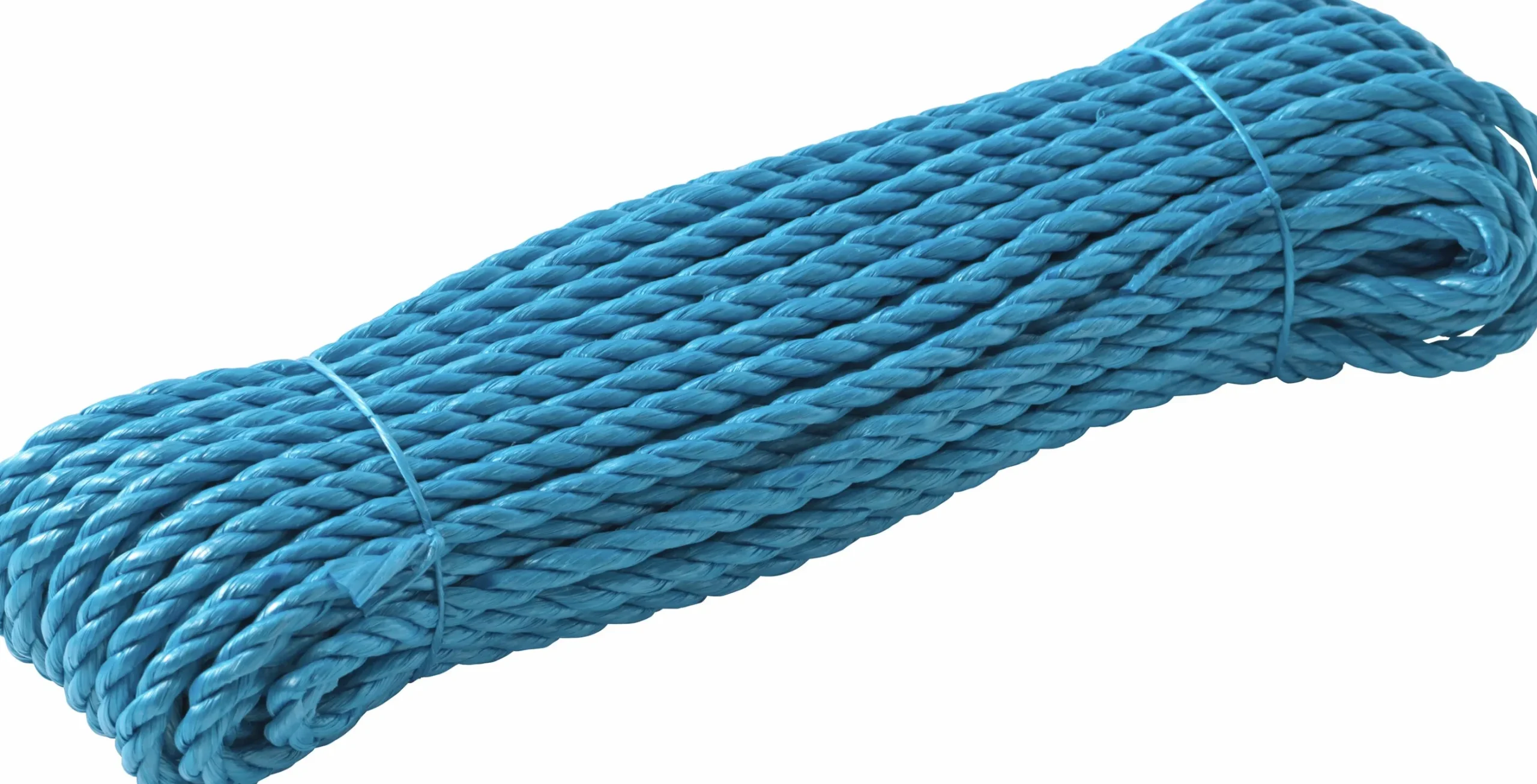 Presenningslina Poly-produkter polyester blå 6mmx20m